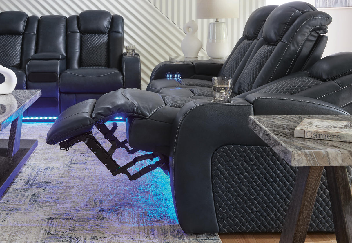 Fyne-Dyme Power Reclining Sofa, Loveseat and Recliner - 36603U2