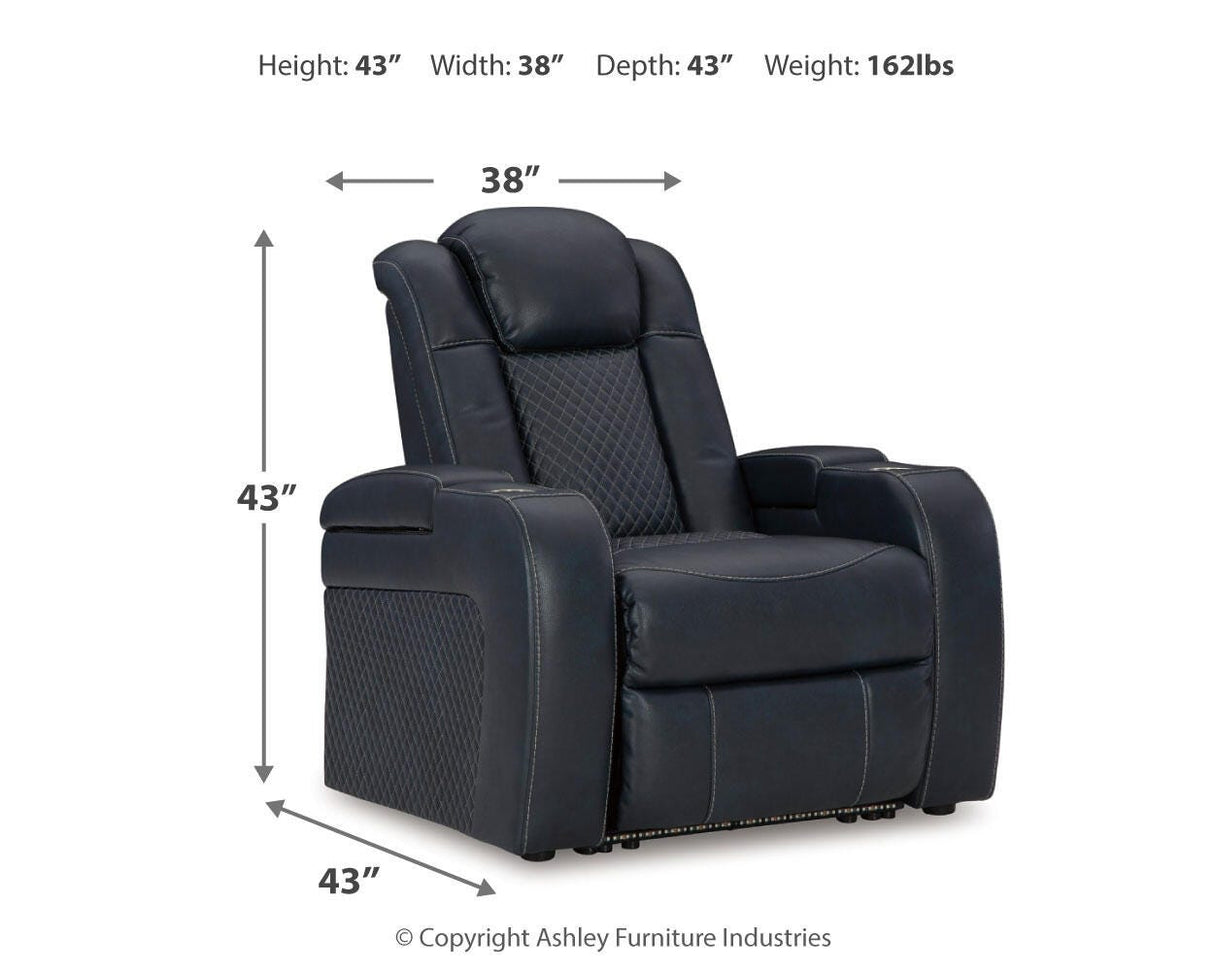 Fyne-Dyme Power Reclining Sofa, Loveseat and Recliner - 36603U2
