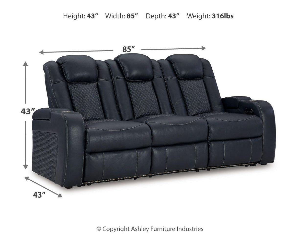 Fyne-Dyme Power Reclining Sofa, Loveseat and Recliner - 36603U2