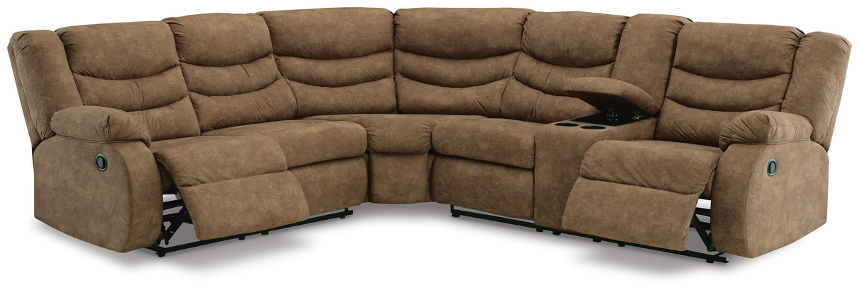 Partymate 2-Piece Reclining Sectional - 36902S1