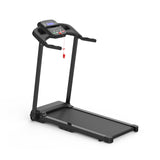 Foldable Treadmill 2.5Hp Electric Running Machine For Home - Black