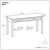 Amherst - Desk - Hickory Brown