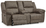 Laresview Reclining Loveseat with Console - 3720394