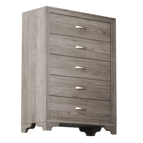 1 Piece Chest With Unique Legs - Natural