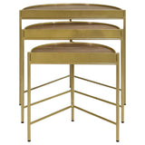 Darlene - 3 Piece Nesting Table Set - Brown