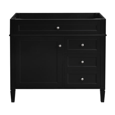 Bathroom Vanity With 2 Drawers And Tip-Out Drawer, Storage Cabinet