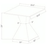 Exeter - Table With Glass Top