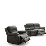 Modern Style Living Room Set With Pillow Arms