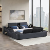 Zoya - Smart Multifunctional Bed, Built In Bluetooth Speakers, USB Charging