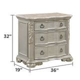 Bella - Nightstand - Champagne
