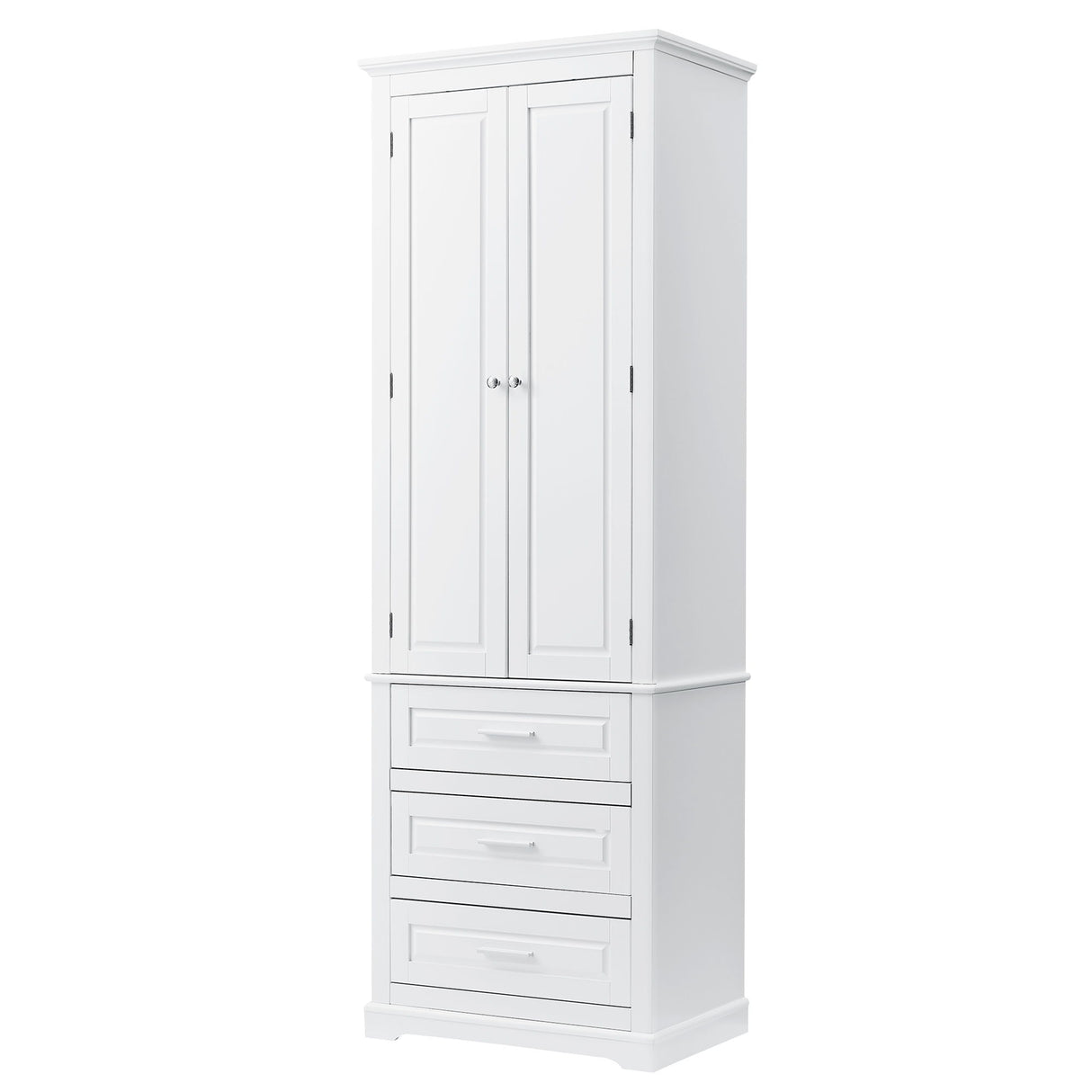 Storage Cabinet With 3 Drawers For Bathroom