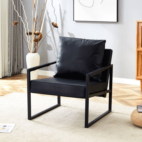 Classic And Metal Frame Sofa, Ergonomically Designed, A Perfect Blend Of Modern And Industrial Styles