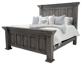 Chalet Terra King Panel Bed - 3721KHPT+3721KRT+3721KFT