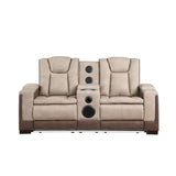 Bruno - Power Reclining Loveseat With Bluetooth Speakers