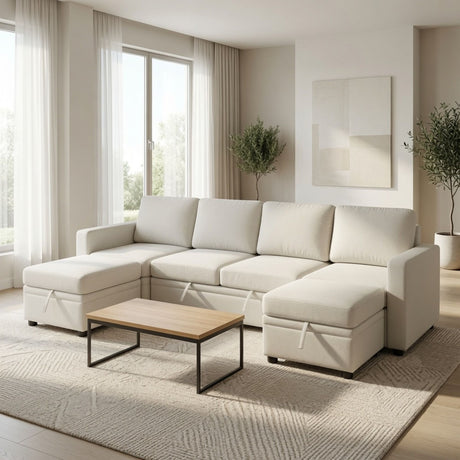 Square Ottoman For Living Room