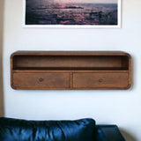 Floating Open Console - Chestnut