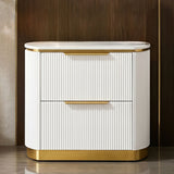 Giovanni - 2 Drawer Nightstand - White