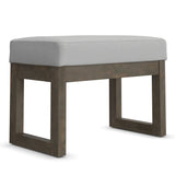 Milltown - Upholstered Ottoman Bench