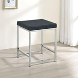 Upholstered Square Vanity Stool