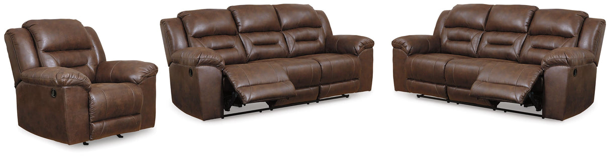 Stoneland 2 Reclining Sofas and Recliner - 39904U8