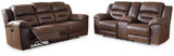 Stoneland Power Reclining Sofa and Loveseat - 39904U2