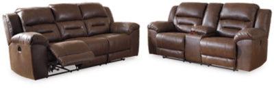 Stoneland Power Reclining Sofa and Loveseat - 39904U2