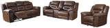 Stoneland Reclining Sofa, Loveseat and Recliner - 39904U4