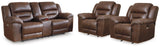 Stoneland Power Reclining Loveseat and 2 Power Recliners - 39904U9