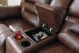 Stoneland Power Reclining Loveseat with Console - 3990496
