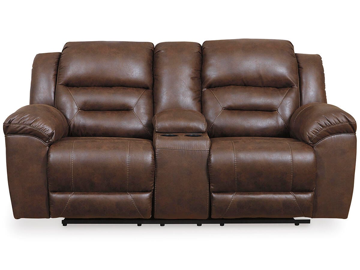 Stoneland Power Reclining Loveseat with Console - 3990496