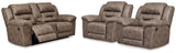 Stoneland Reclining Loveseat and 2 Recliners - 39905U13