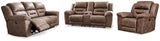 Stoneland Power Reclining Sofa, Loveseat and Recliner - 39905U5