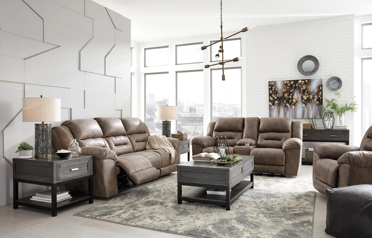 Stoneland Reclining Sofa, Loveseat and Recliner - 39905U6