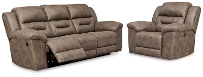 Stoneland Reclining Sofa and Power Recliner - 39905U7