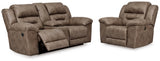 Stoneland Reclining Loveseat and Power Recliner - 39905U2