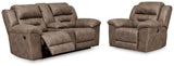 Stoneland Reclining Loveseat and Power Recliner - 39905U2