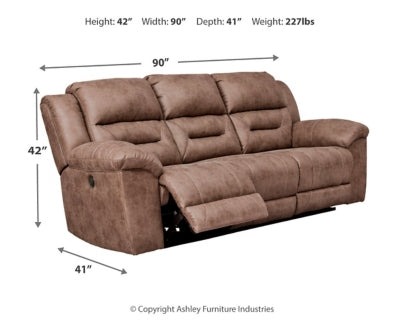 Stoneland Power Reclining Sofa, Loveseat and Recliner - 39905U5