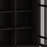 Bedford - Medium Storage Cabinet - Hickory Brown