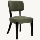 Contemporary Armless Dining Chairs (Set of 2)