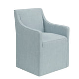 Traditional Skirted Dining Arm Chair
