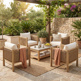 Modern Patio Chair With Armrests
