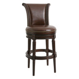Swivel Barstool With High-Back