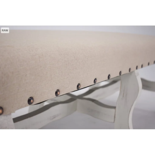 VB   CHALET   WHITE   BENCH - BAN86NWB