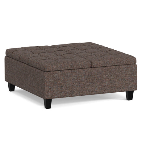 Harrison - Upholstered Coffee Table Storage Ottoman