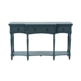 Retro Console Table With 3 Soft Close Drawers
