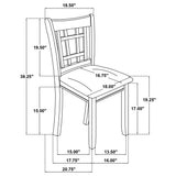 Davis - Dining Side Chair (Set of 2) - Light Oak
