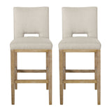 Counter Stools (Set of 2) - Wheat