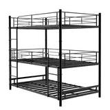 Triple Frame Bed With Built In Ladder