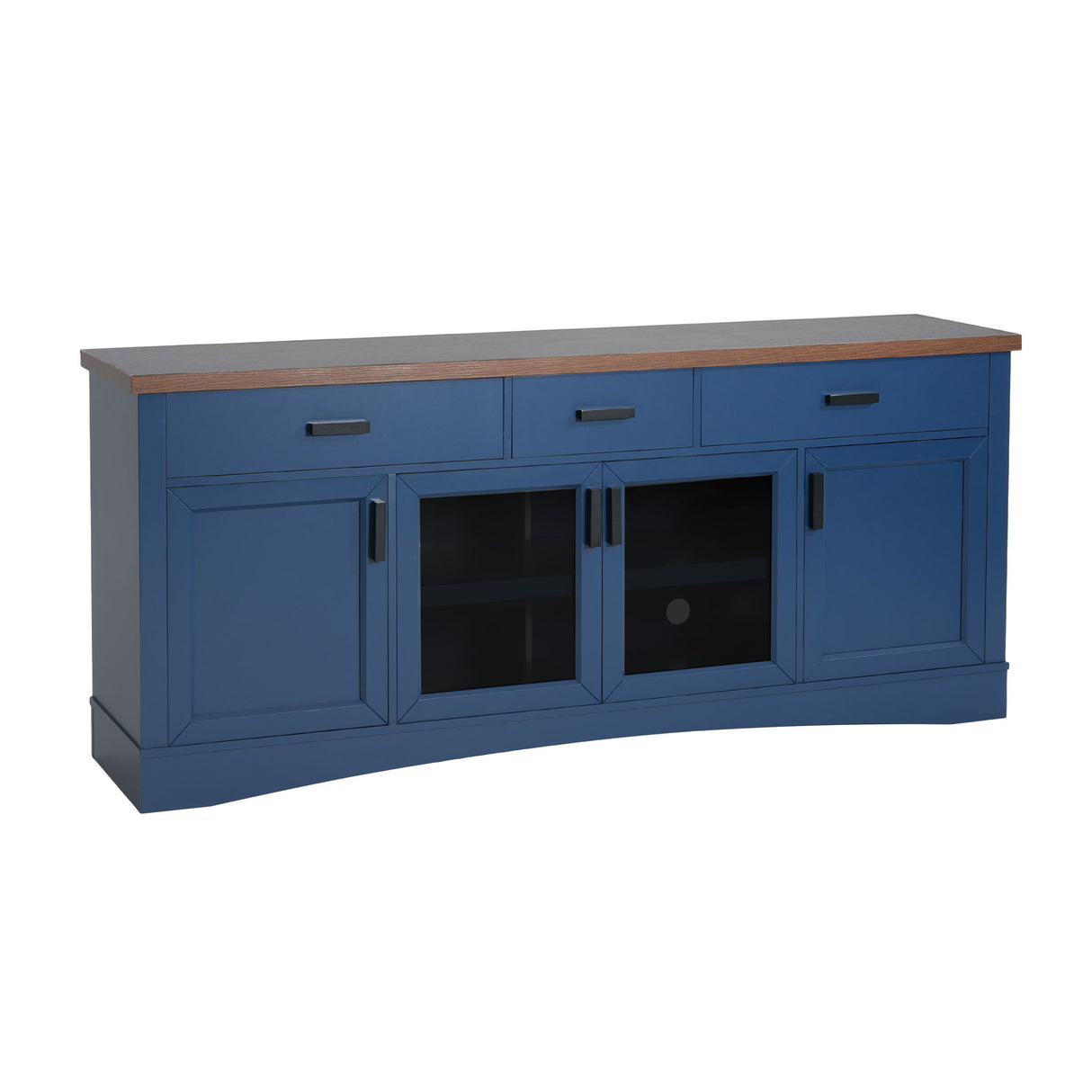 Modern TV Console & Adjustable Shelves