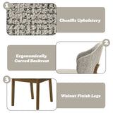 Oleia - Side Chair (Set of 2) - Multi / Walnut